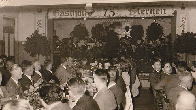 Jubilee celebration 75 years of Sternen