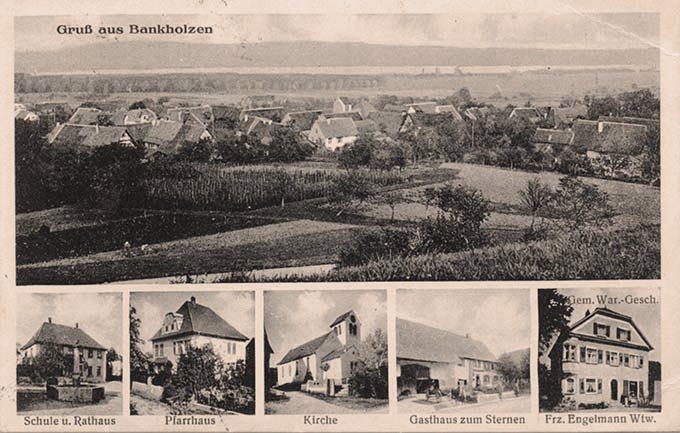 An old postcard of the Sternen